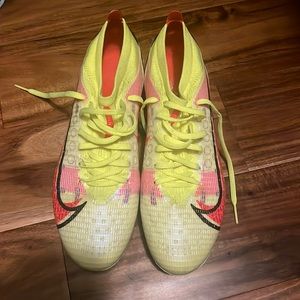 Hi I am selling the  Nike Mercurials! Size 7.5 and never worn, too big for me.